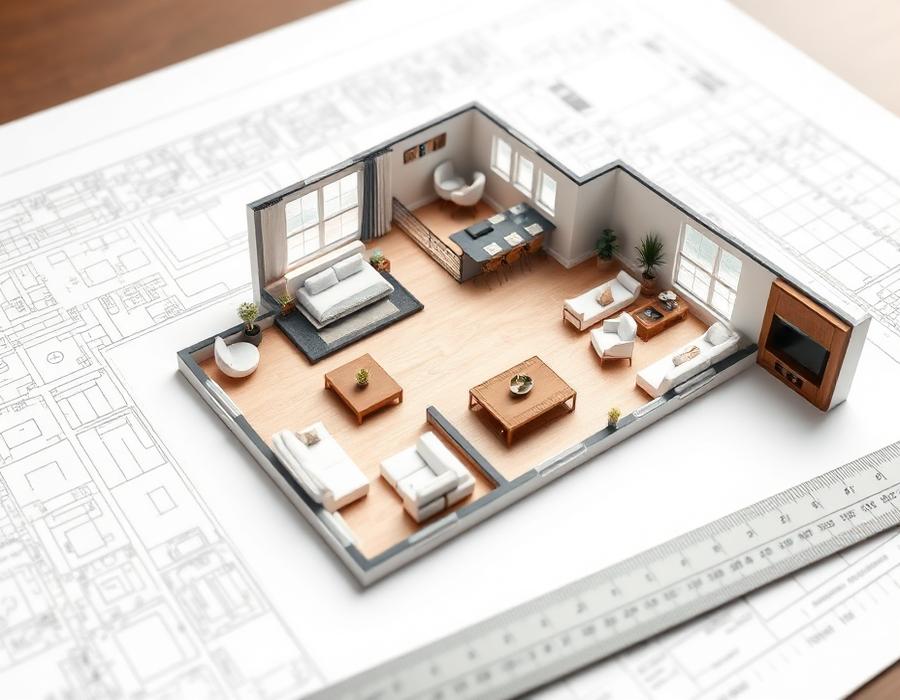Designing Spacious Apartments Under 1,000 sqft